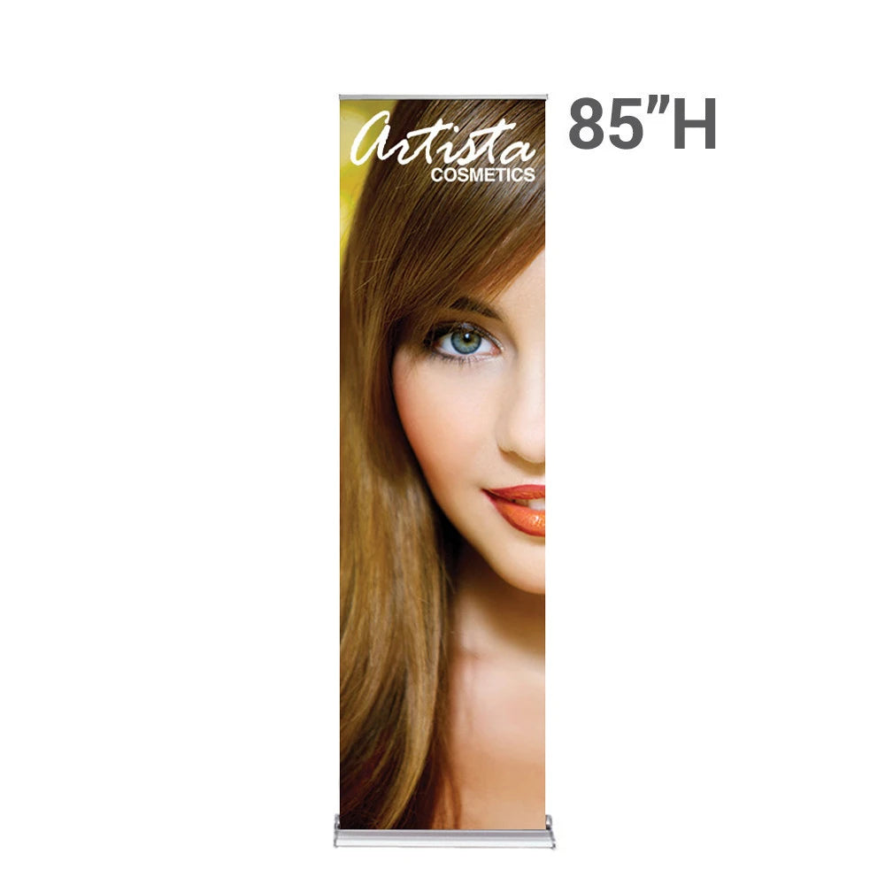 24 x 85 in. SilverStep Retractable Banner Stand