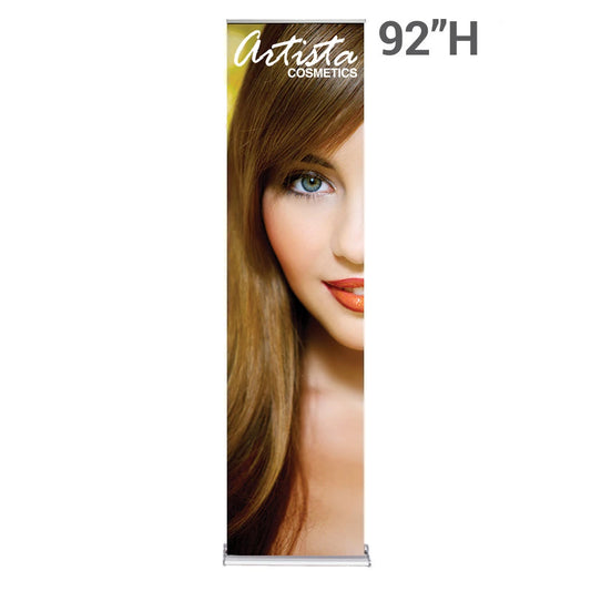 24 x 92 in. SilverStep Retractable Banner Stand