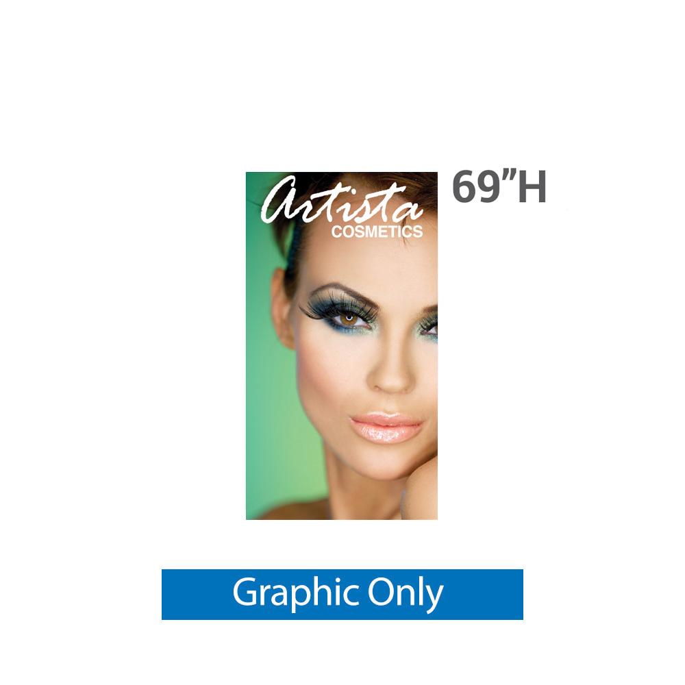 36 x 69 in. SilverStep Retractable Banner Stand