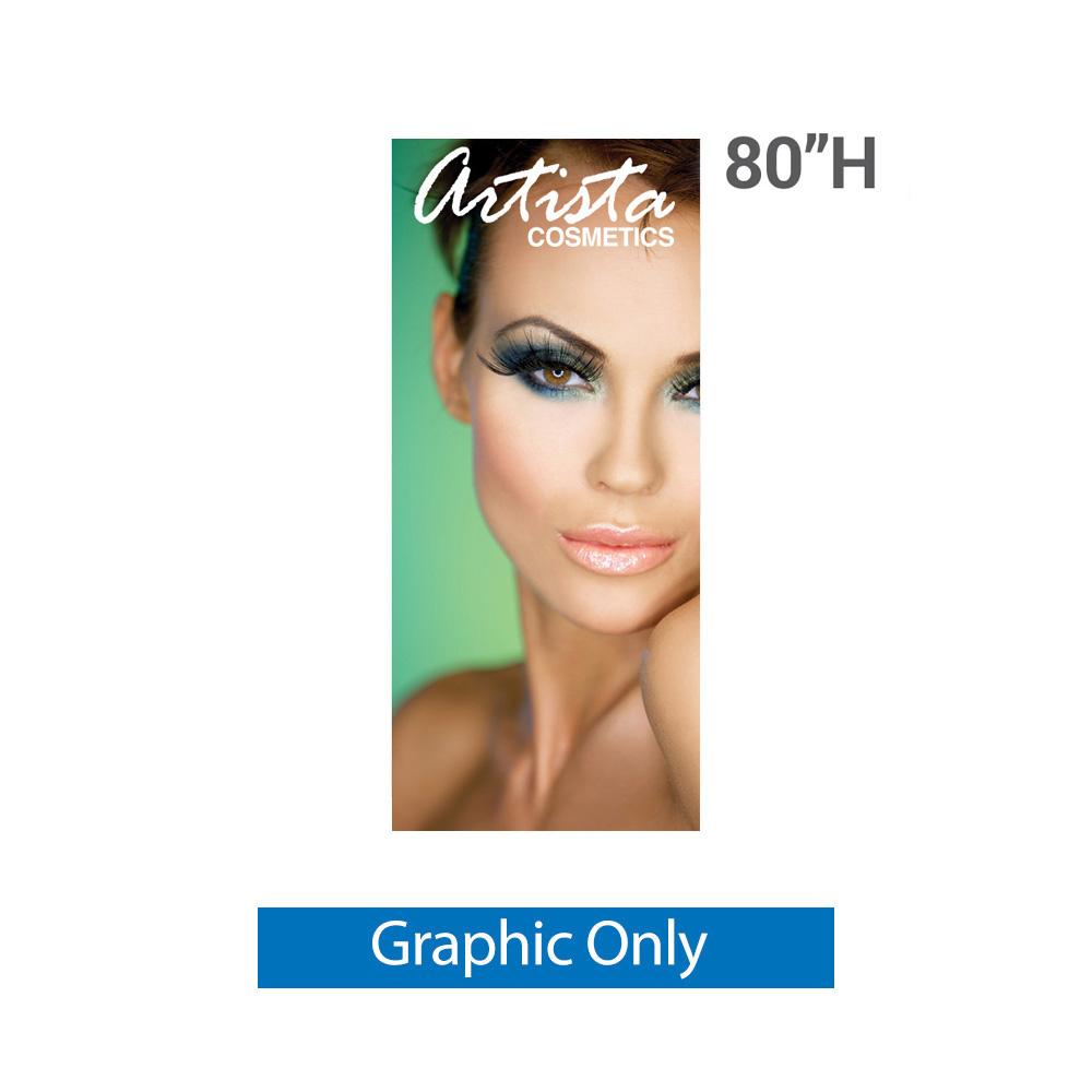 36 x 80 in. SilverStep Retractable Banner Stand