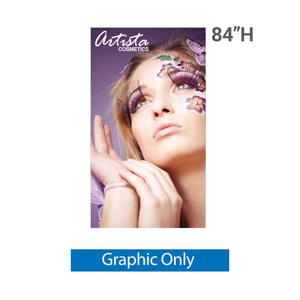 48 x 84 in. SilverStep Retractable Banner Stand