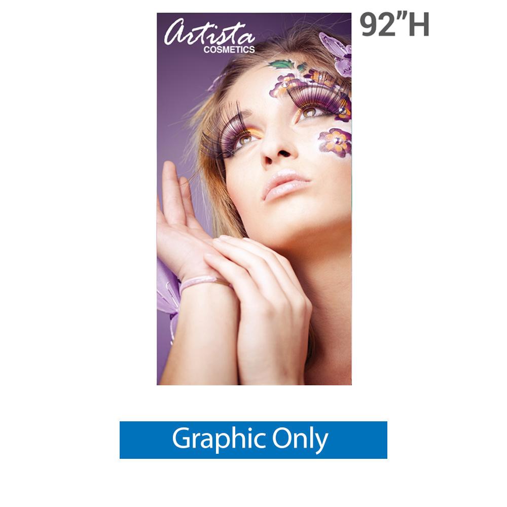 48 x 92 in. SilverStep Retractable Banner Stand