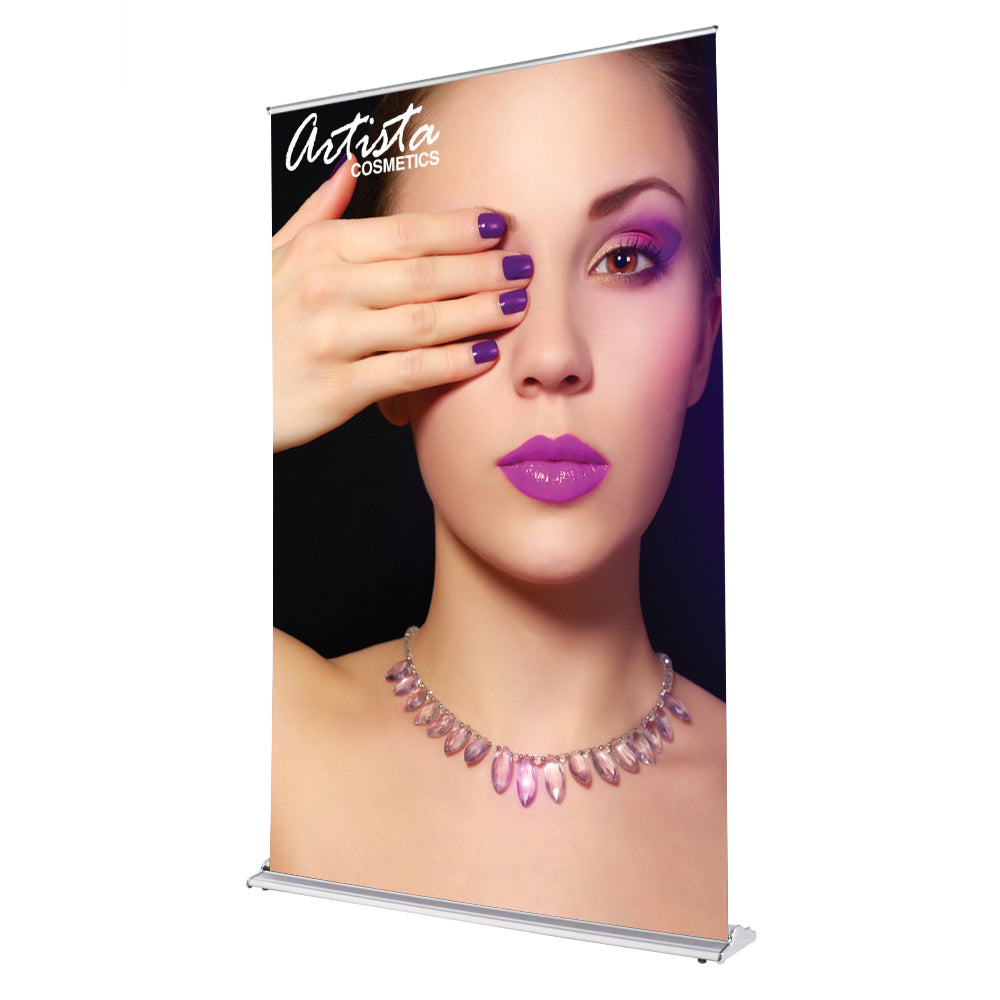 60 x 69 in. SilverStep Retractable Banner Stand