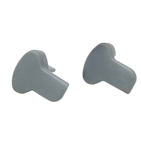 SilverStep Rubber Clamp Bar End Caps - Pair (Left&Right)