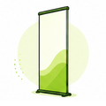 Slim Tension Displays
