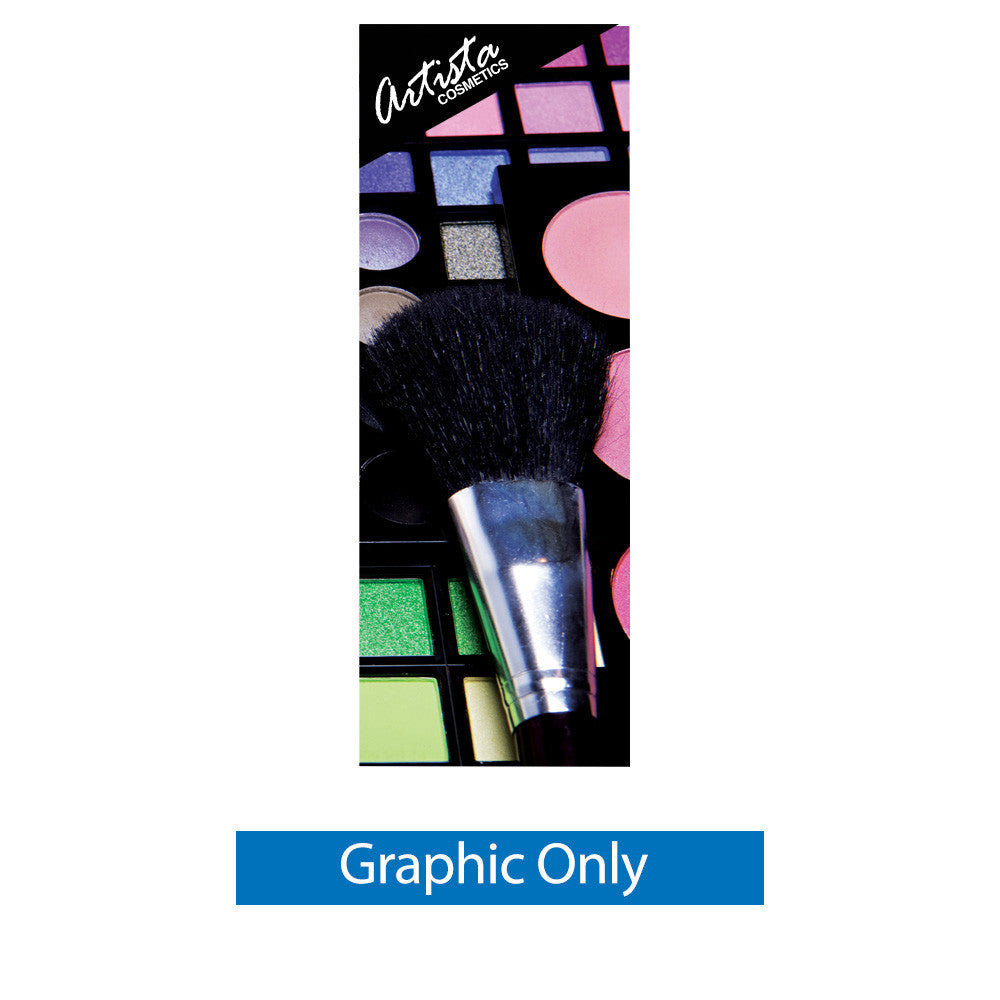 33.5 x 69 in. Steppy Retractable Banner Stand