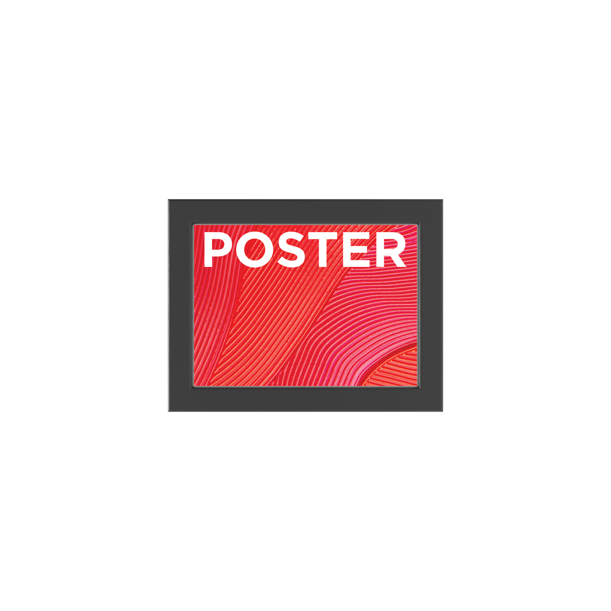 8.5in x 11in Trappa Poster Frame Display