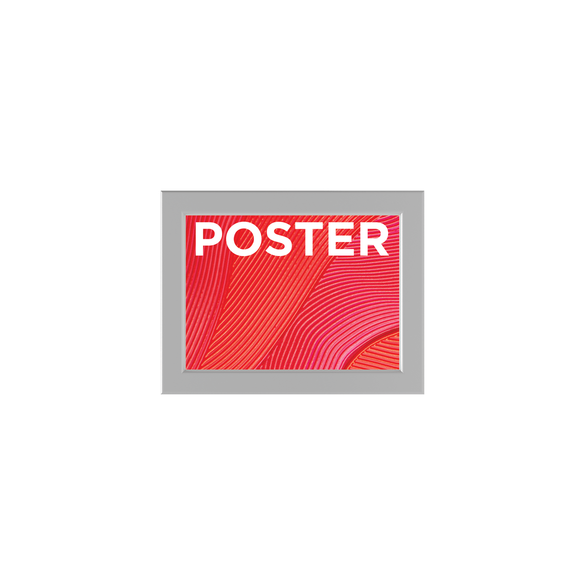 8.5in x 11in Trappa Poster Frame Display
