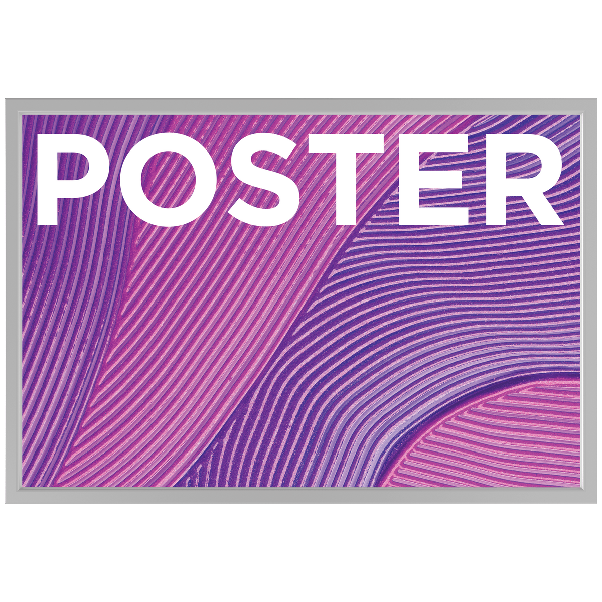24in x 36in Trappa Poster Frame Display