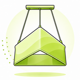 Triangle Hanging