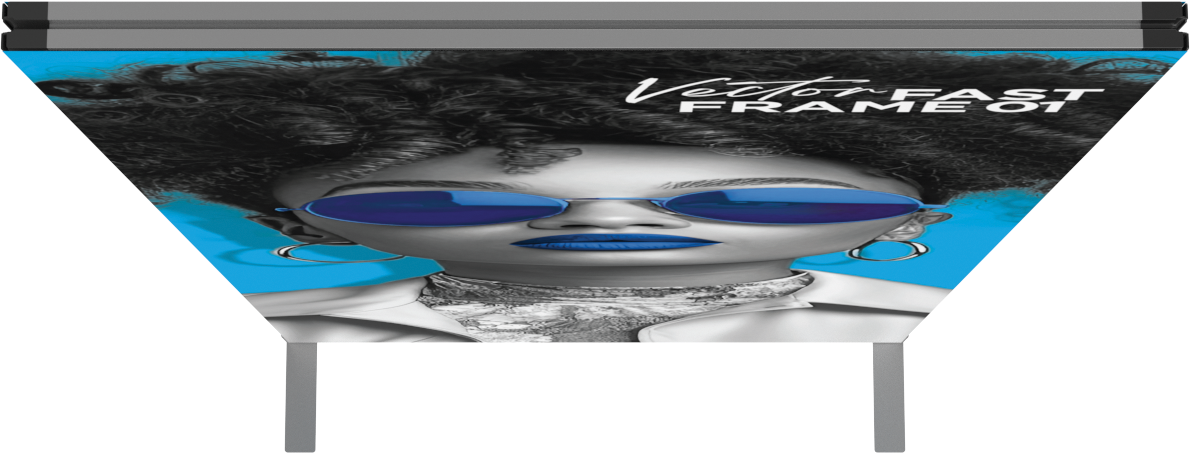 3ft x 8ft Vector Fast Frame Banner
