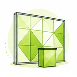 Vector Frame Modular Displays