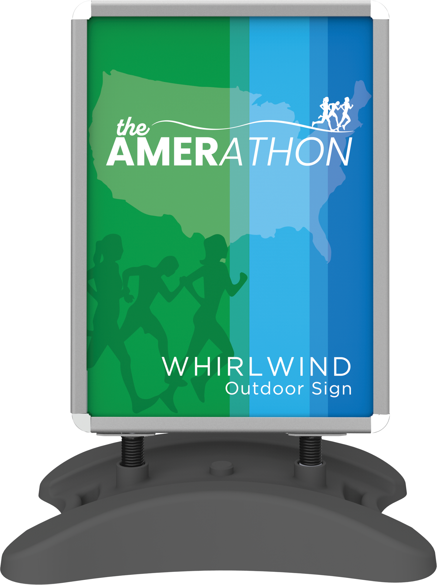 Whirlwind Outdoor Sign Stand