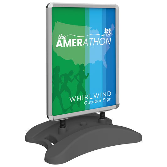 Whirlwind Outdoor Sign Stand