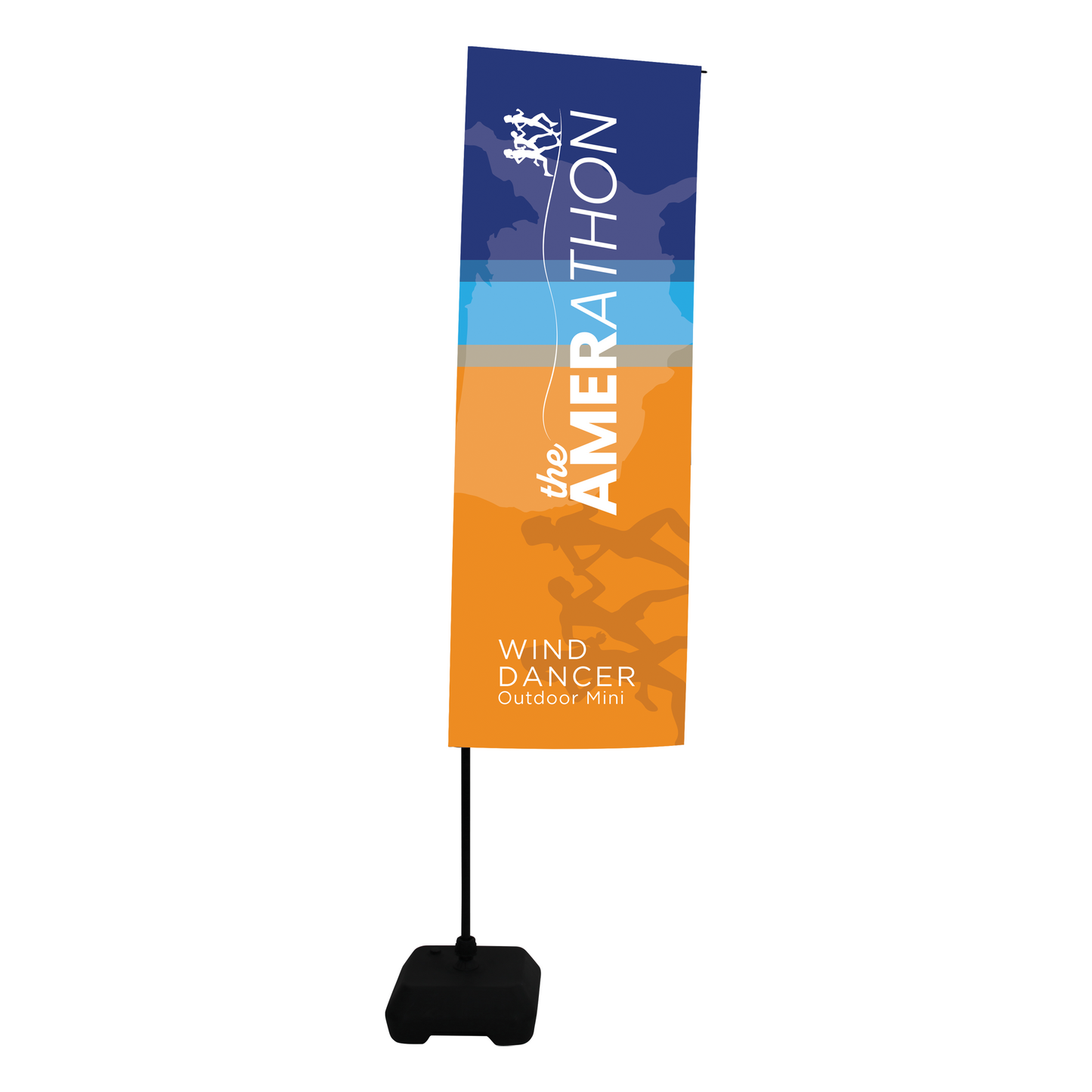 5ft - 8.5ft Adjustable Wind Dancer Mini Flag