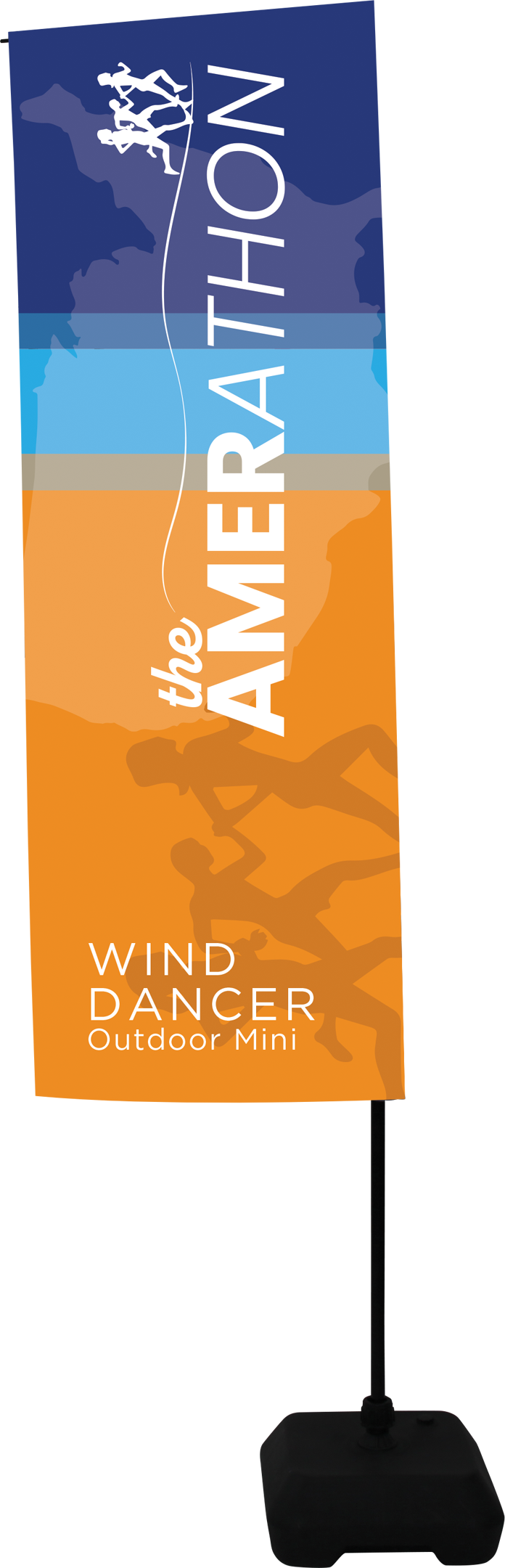 5ft - 8.5ft Adjustable Wind Dancer Mini Flag