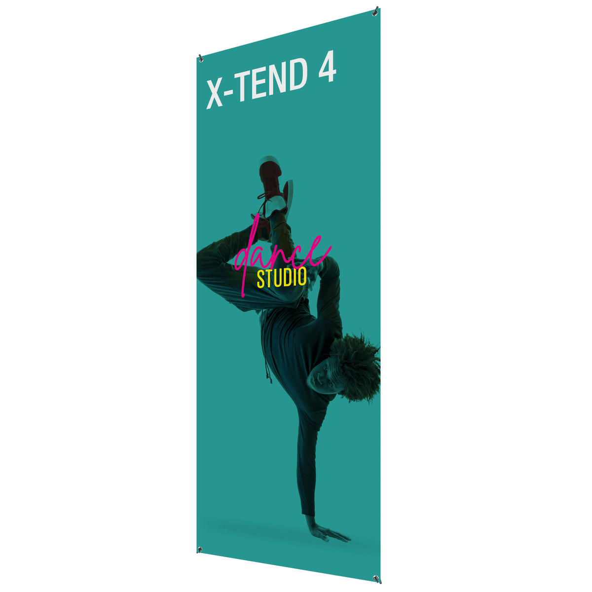 31.5in x 78.75in X-TEND 4 Spring Back Banner Stand