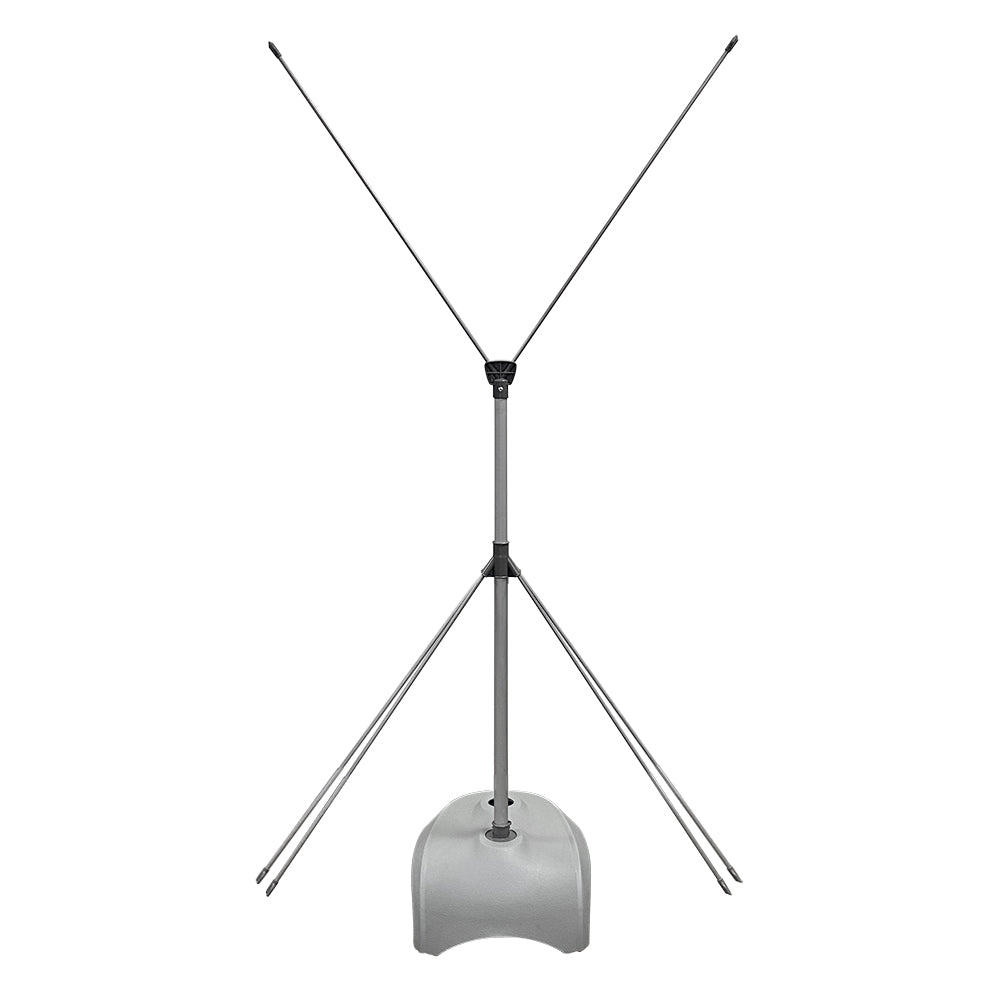 Zeppy Double-Sided Outdoor Banner Stand