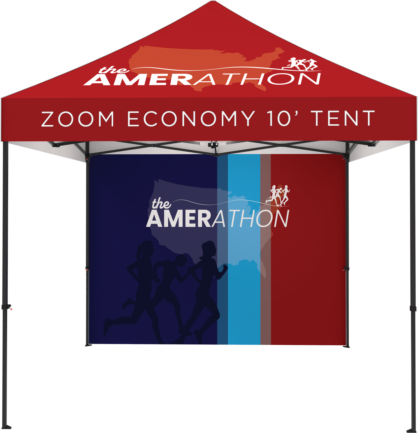 10ft x 10ft Zoom Economy and Standard Popup Tent Full Wall Only