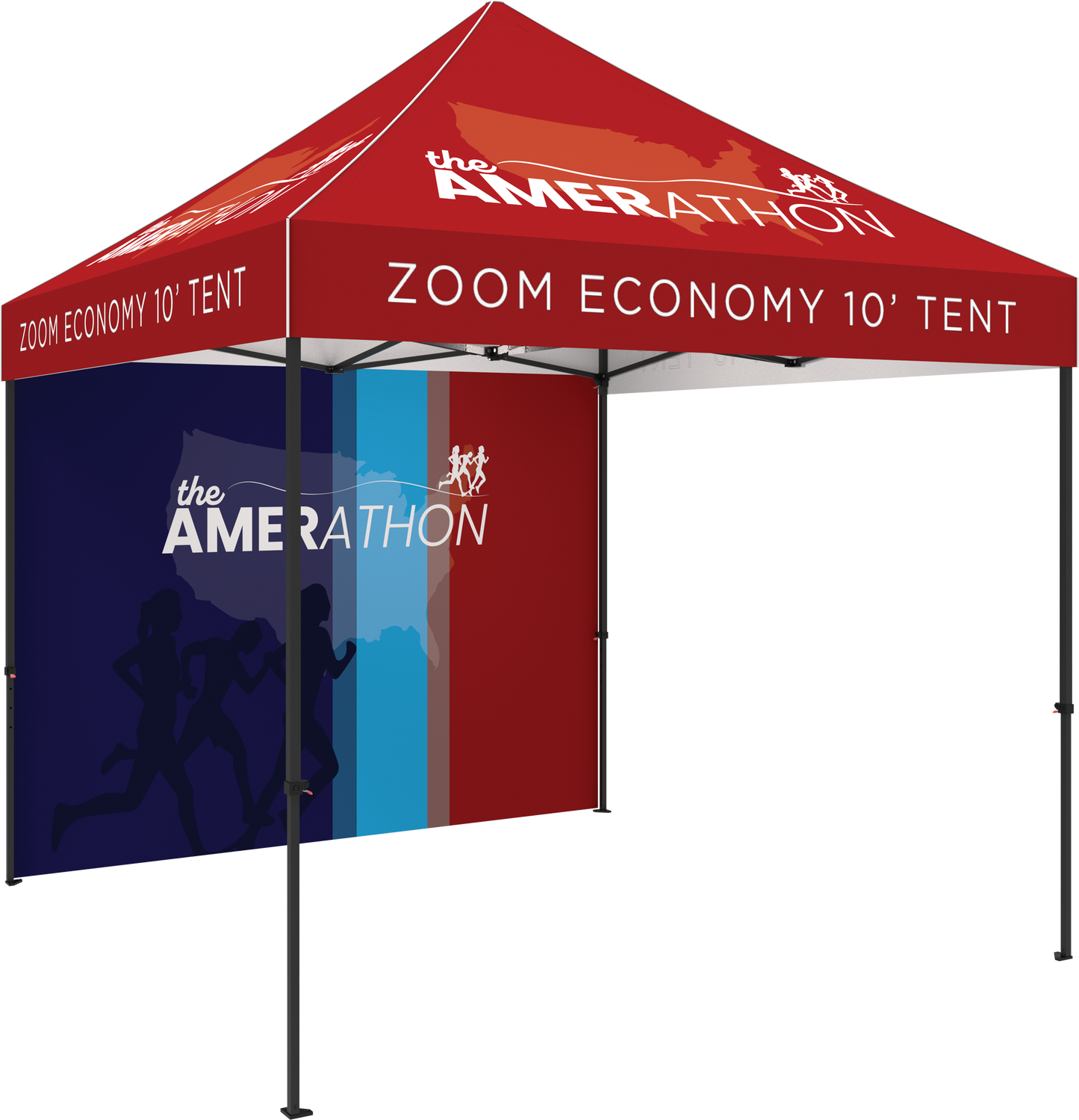 10ft x 10ft Zoom Economy and Standard Popup Tent Full Wall Only