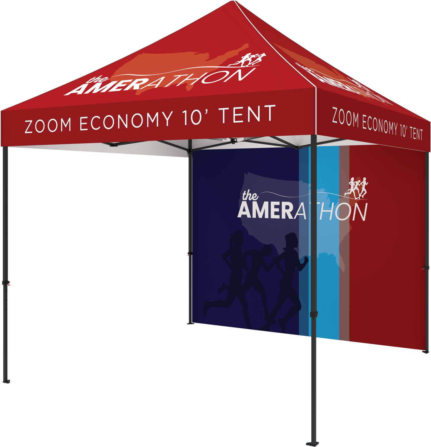 10ft x 10ft Zoom Economy and Standard Popup Tent Full Wall Only