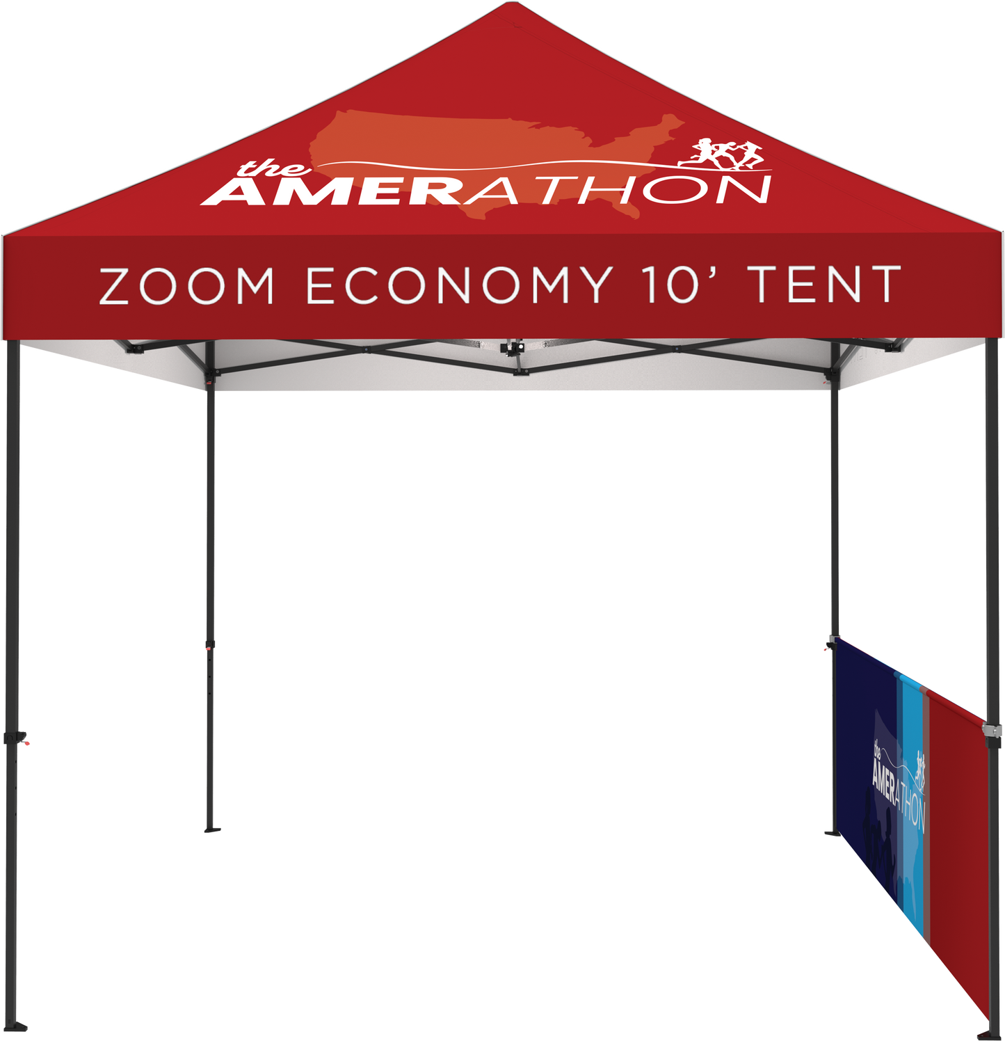 10ft x 10ft Zoom Economy and Standard Popup Tent Half Wall Kit Only