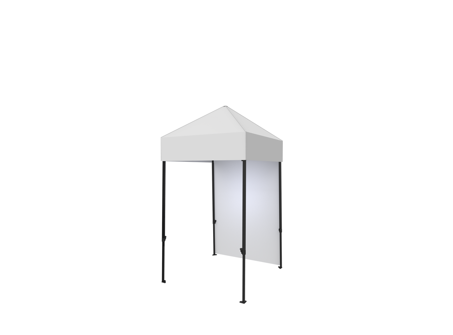 5ft x 5ft Zoom Economy Popup Tent Full Wall
