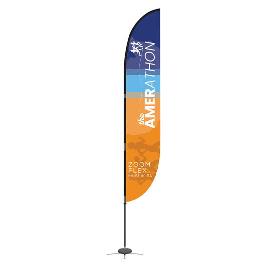 18ft Zoom Flex Extra Large Flag Feather