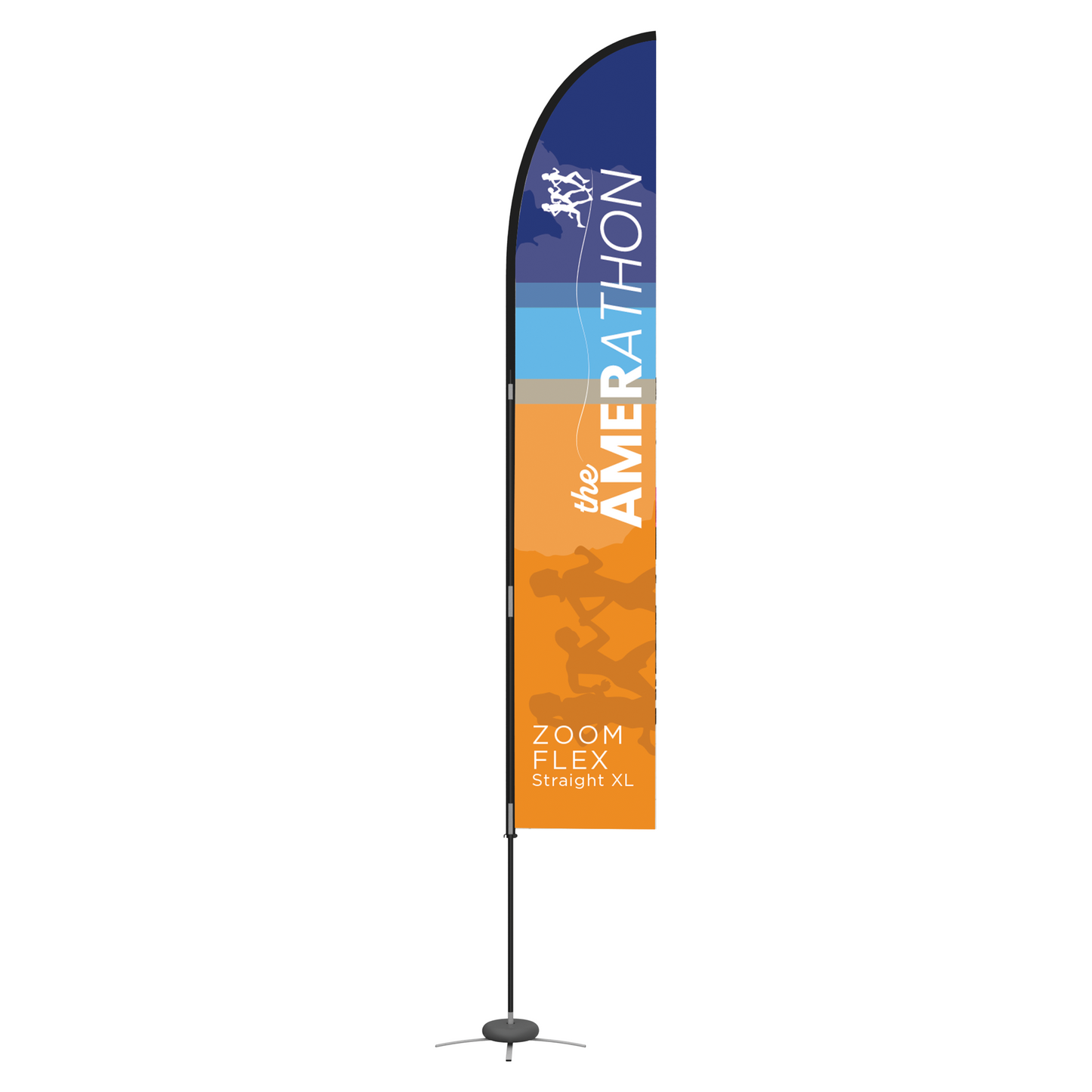 18ft Zoom Flex Extra Large Flag Straight