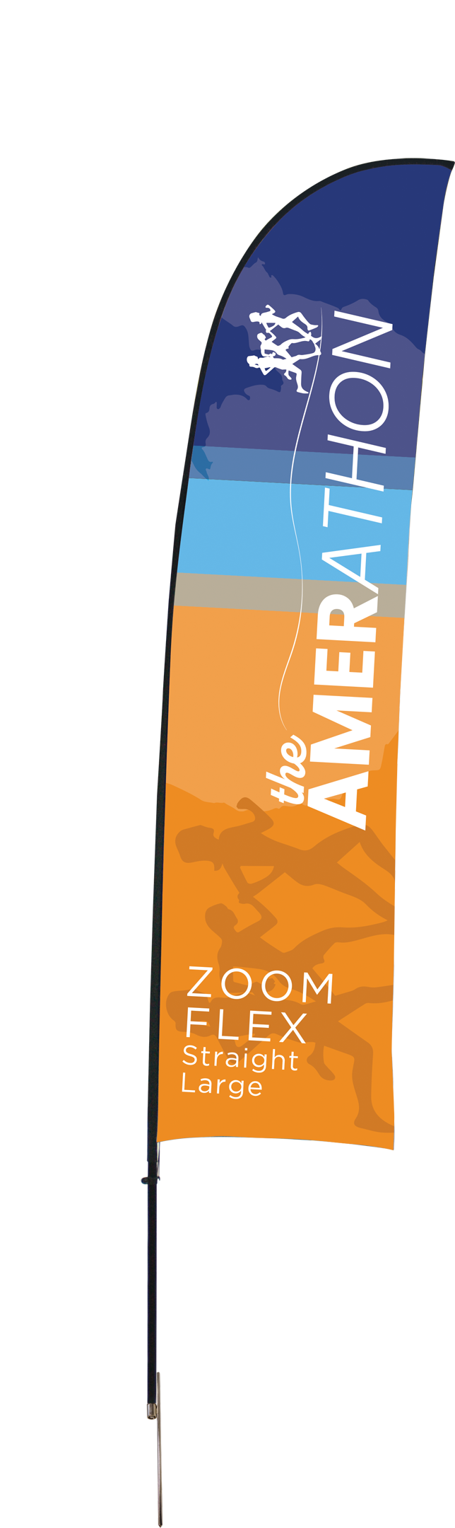 15ft Zoom Flex Large Flag Straight