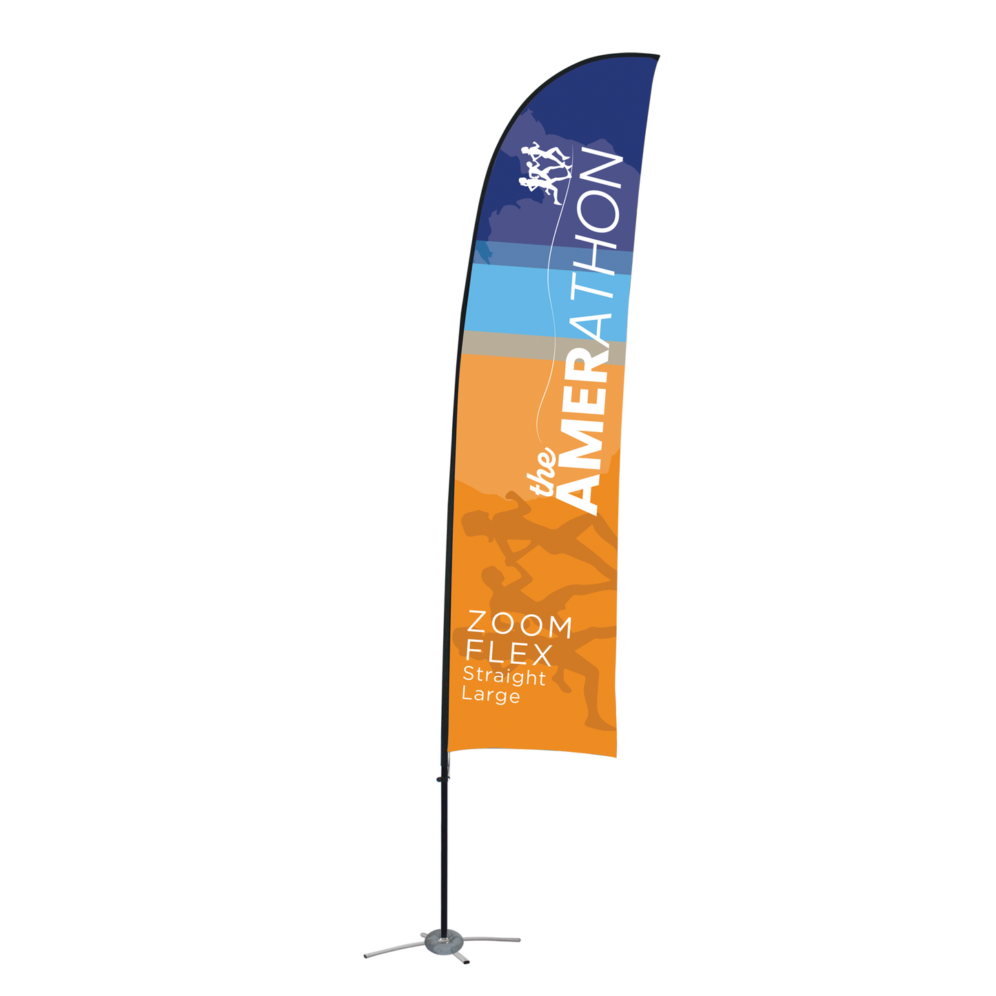 15ft Zoom Flex Large Flag Straight