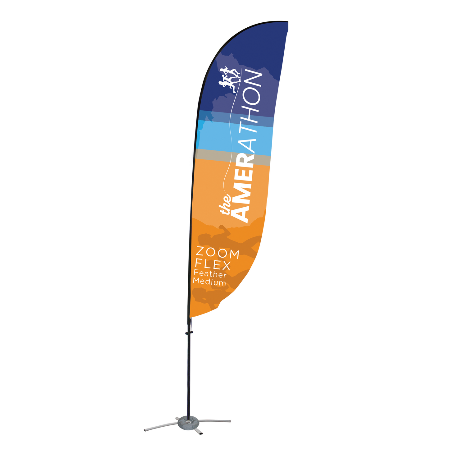 11ft Zoom Flex Medium Flag Feather