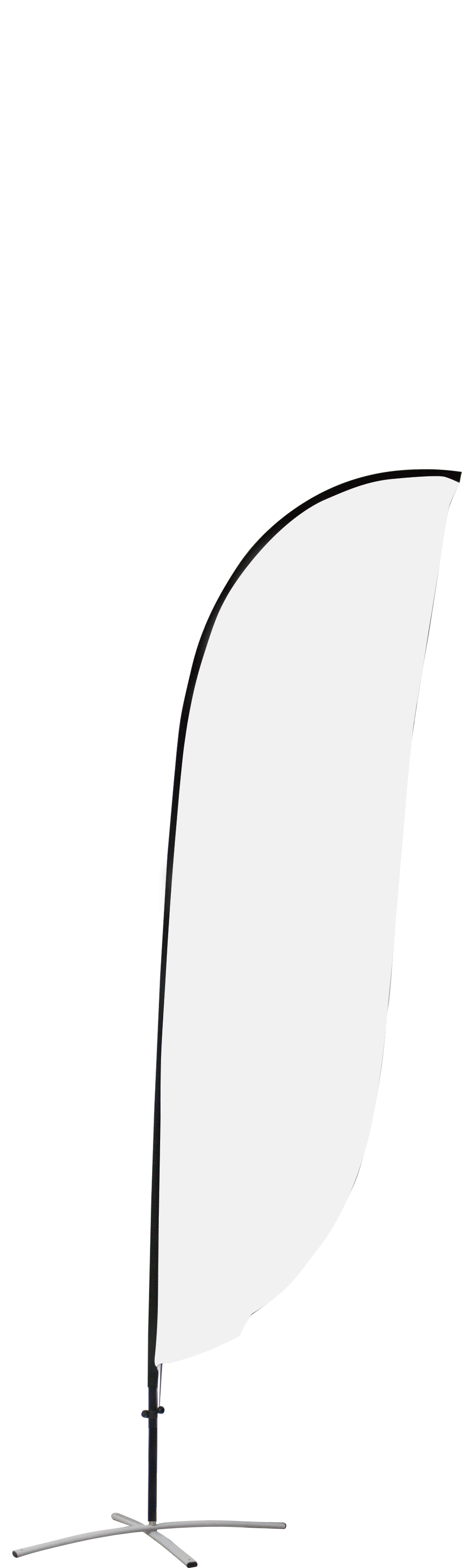9ft Zoom Flex Small Flag Feather