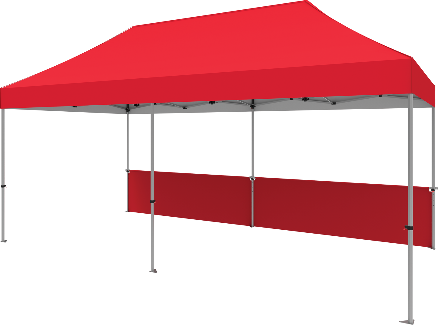 20ft x 10ft Zoom Standard Popup Tent Half Wall Kit Only