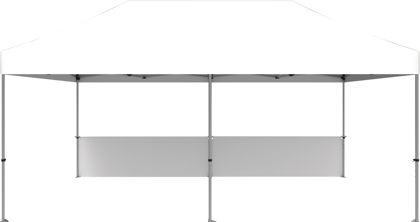 20ft x 10ft Zoom Standard Popup Tent Half Wall Kit Only