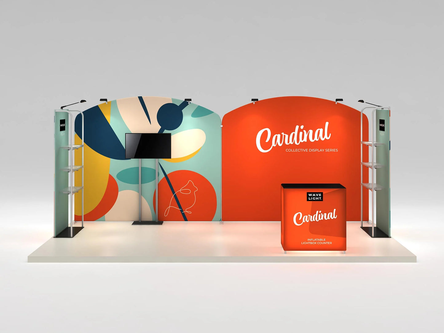 10ft x 20ft Cardinal Inline Display