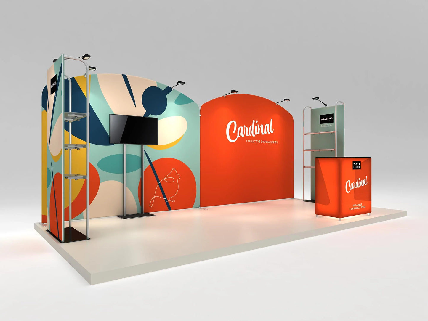 10ft x 20ft Cardinal Inline Display