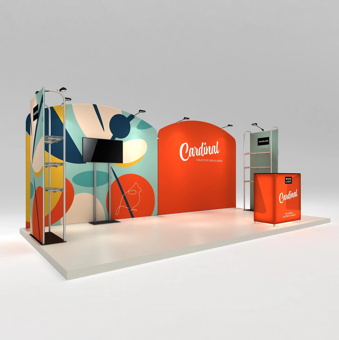10ft x 20ft Cardinal Inline Display