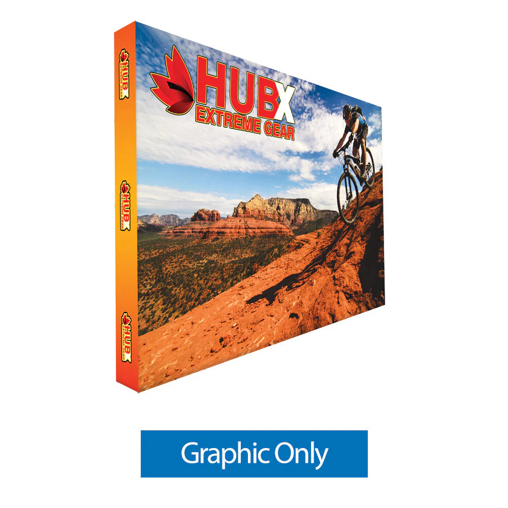 15'x10' RPL Fabric Pop Up Display Straight