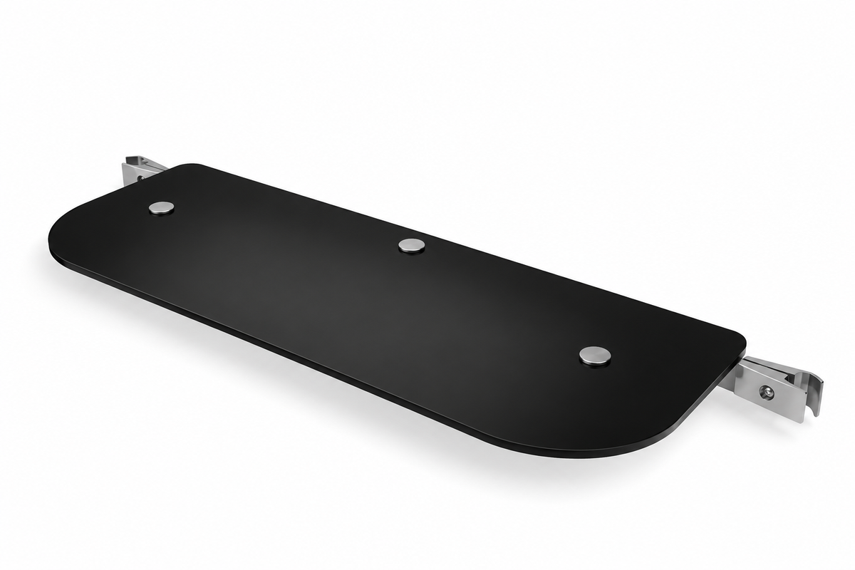 36" WaveLine® Waterfall Plexiglass Shelf