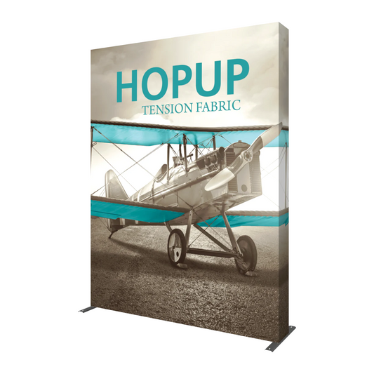 8ft x 10ft Hopup Straight Tension Fabric Display