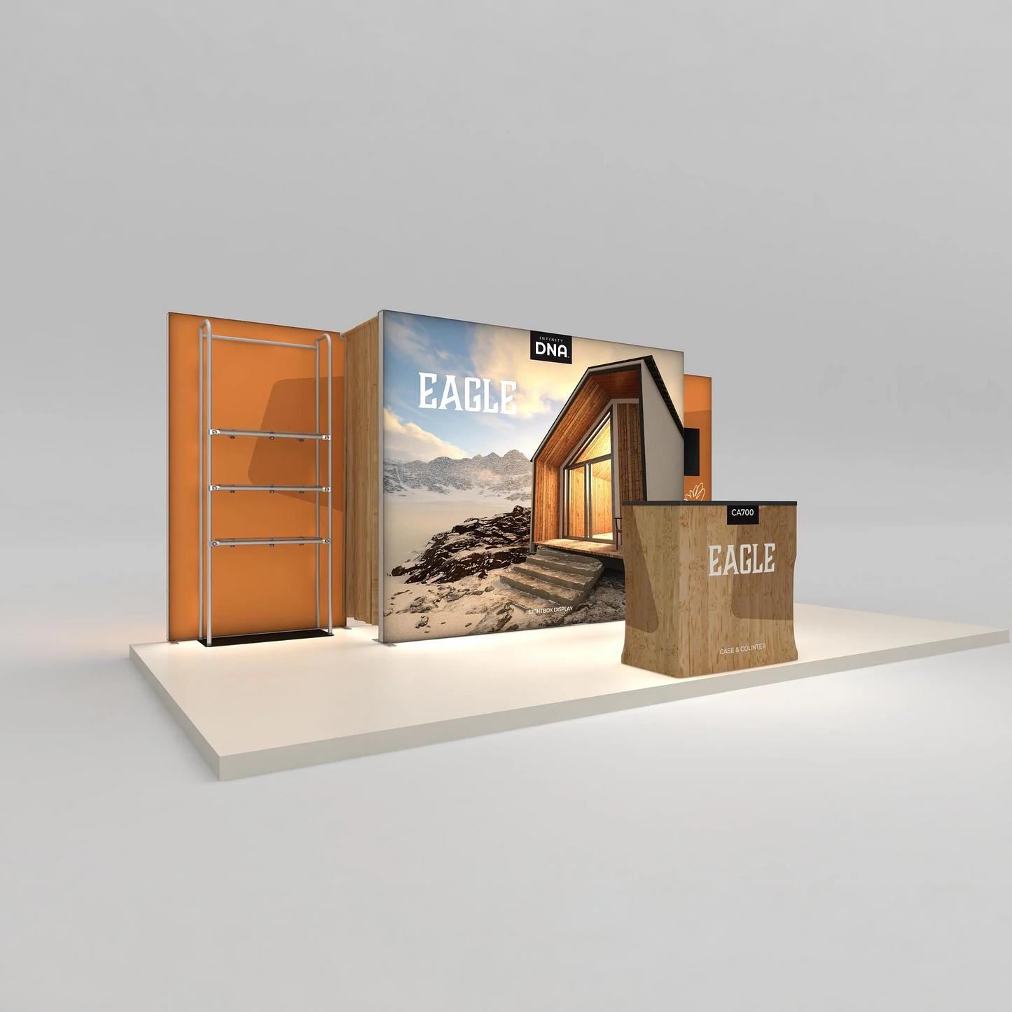 10ft x 20ft Eagle Inline Display