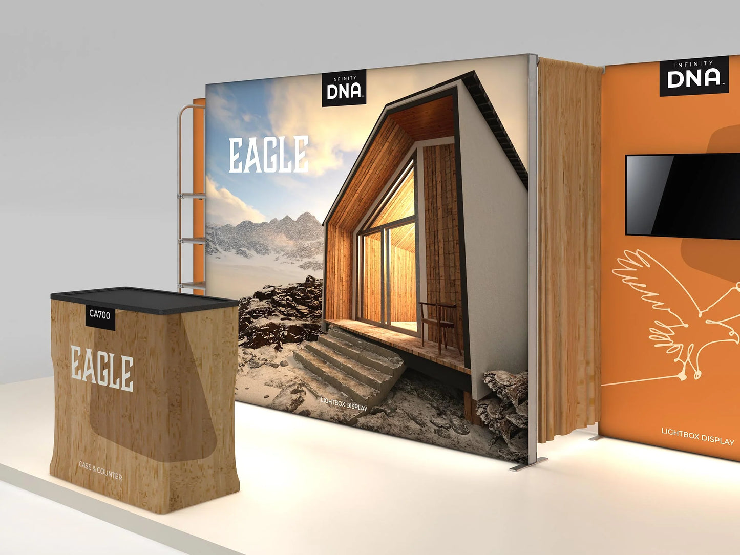 10ft x 20ft Eagle Inline Display