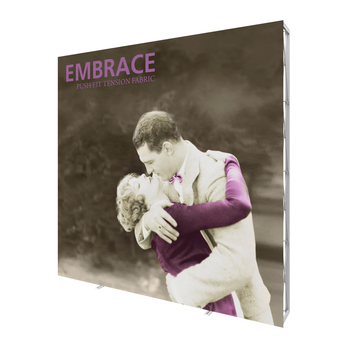 10ft x 10ft Embrace Push-Fit Tension Fabric Display