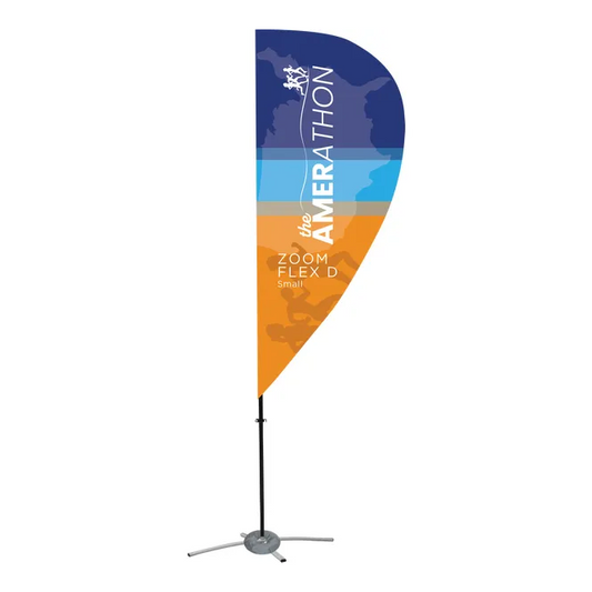 8 ft. Zoom Flex D-Shaped Small Flag