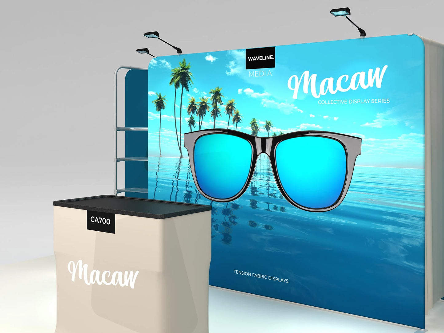10ft x 20ft Macaw Inline Display