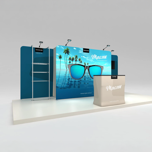 10ft x 20ft Macaw Inline Display