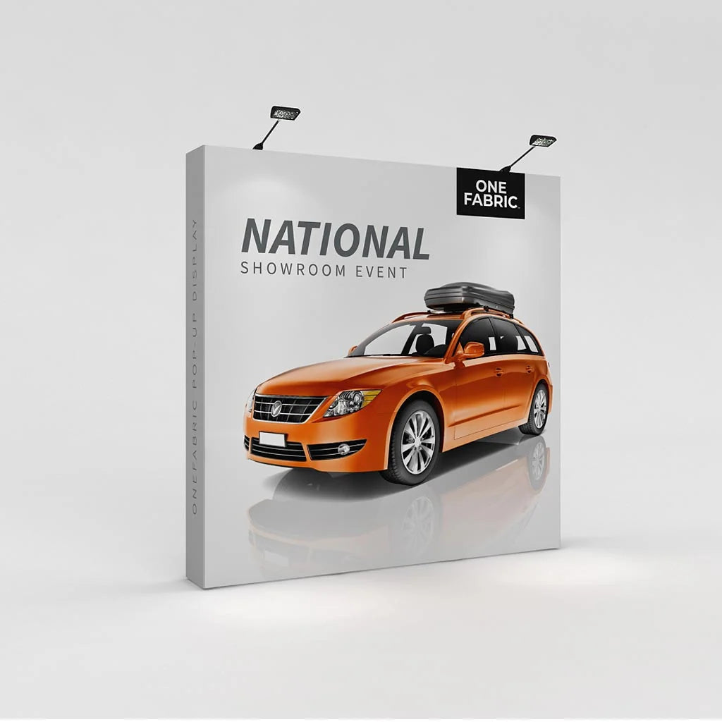 8ft x 8ft OneFabric® Straight Pop Up Display