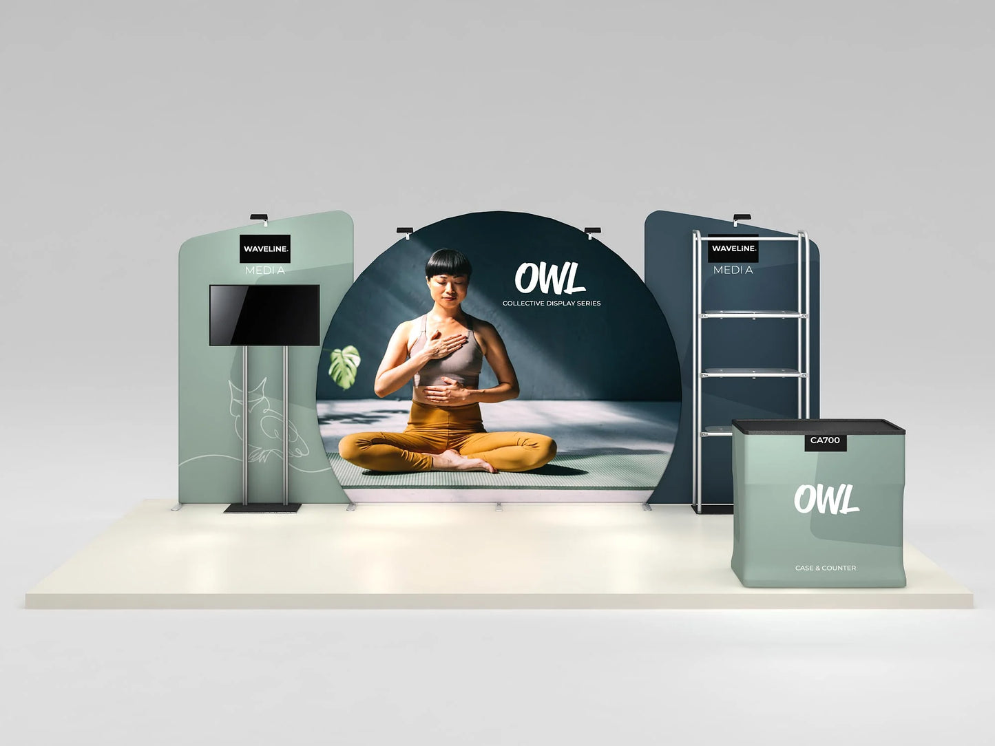 10ft x 20ft Owl Inline Display