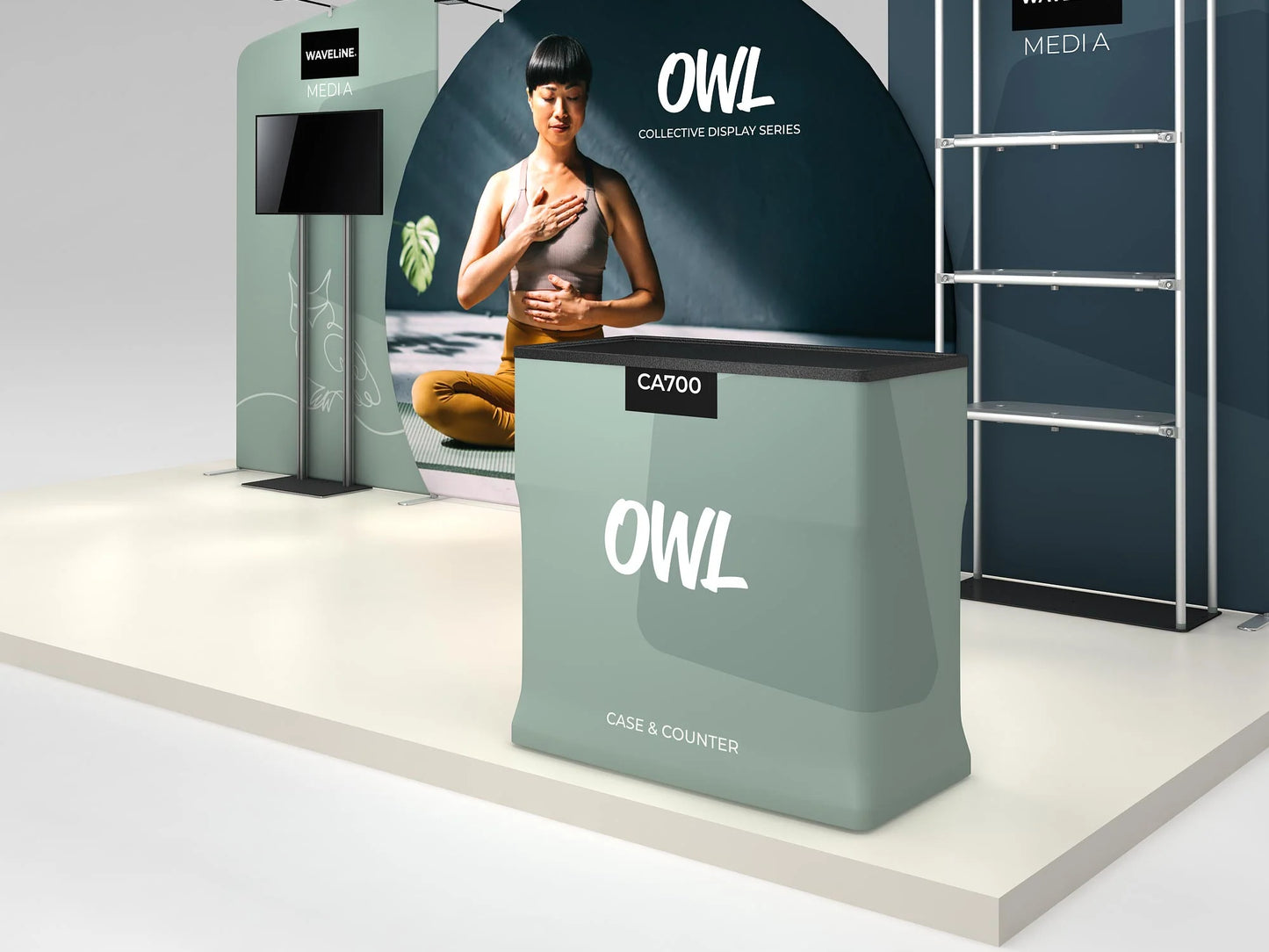 10ft x 20ft Owl Inline Display